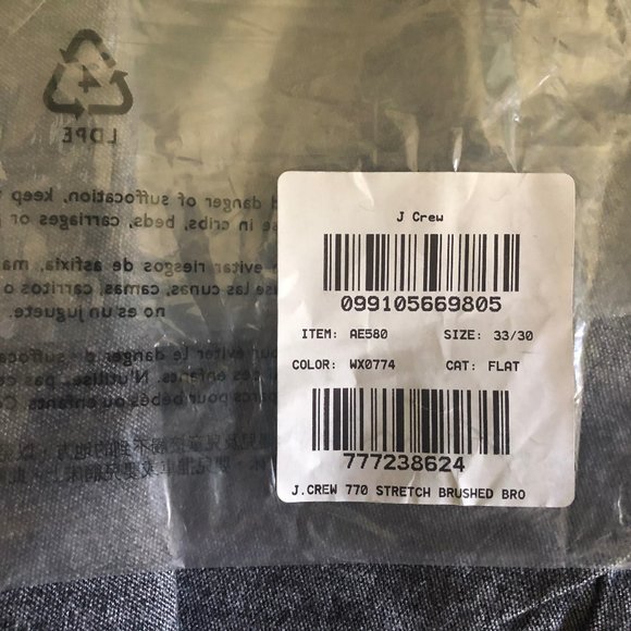 770 Straight-fit pant in stretch brushed twill - Picture 9 of 11